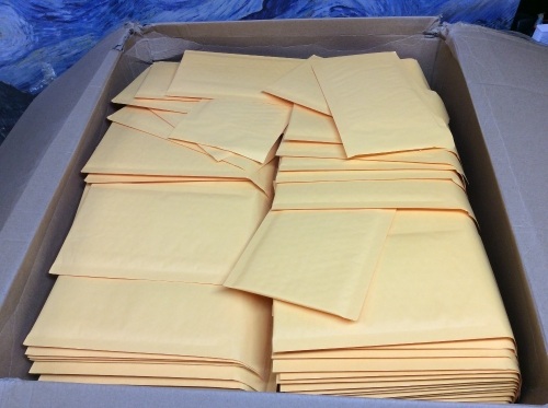 Impackt Swiftguard Kraft Bubble Mailers #000, 500 ct - Appears New  - Lot 1096