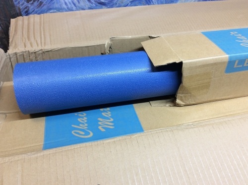 Case of (9) Lesonic Chair Mats, 47" x 35", Blue - New - Lot 1099