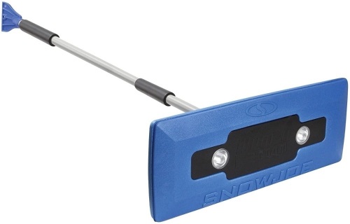 Snow Joe 4-In-1 Telescoping Snow Broom & Ice Scraper - Appears New  - Lot 1117