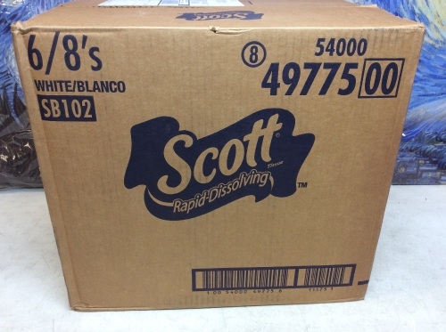 Scott Rapid Dissolving Toilet Paper Made for RVs and Boats, 48 Rolls - New  - Lot 1149