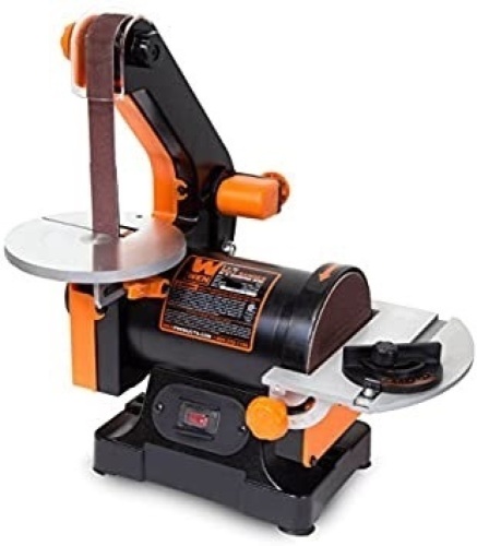 WEN 6515T 1 in. x 30 in. Belt Sander with 5 in. Sanding Disc - Lot 1087