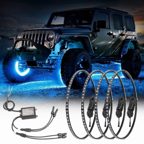 OFFROADTOWN RGB LED Wheel Ring Accent Light Kit - Lot 1029