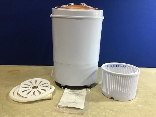 110V Full-Automatic Portable Compact Washing Machine 