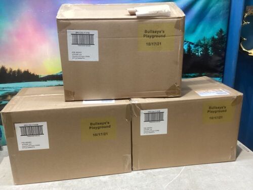 Case of 3 boxes of (4) BULLSEYE'S TIERED TRAY WITH REMOVABLE PLATES DESSERT CATER 