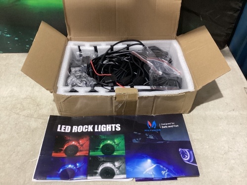 Mictuning Mini RGBW LED Rock Lights  - Lot 1153