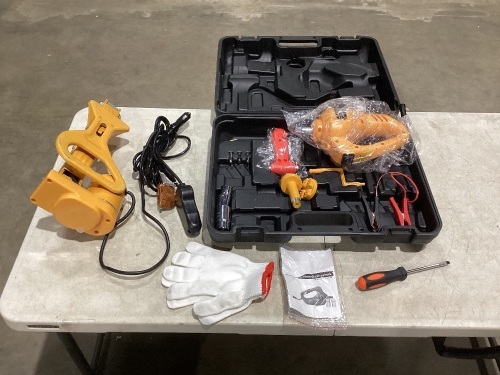 Electric Car Jack & Wrench 