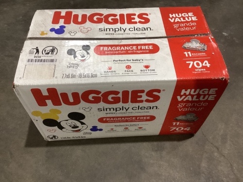 Huggies Simply Clean Baby Wipes 