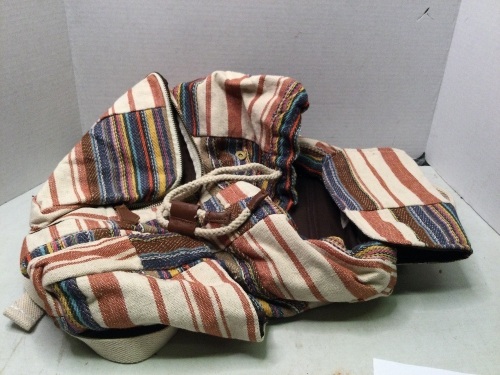 Quagga Canvas Backpack, Appears New - Lot 128