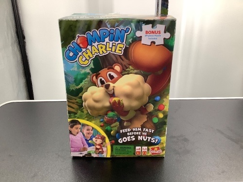 Chompin Charlie Game, Appears New/Box Damaged - Lot 512