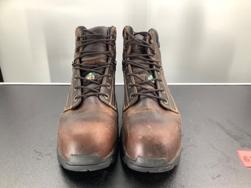 Men's Utility Work Boots, 14, Scuffed, Ecommerce Return - Lot 611