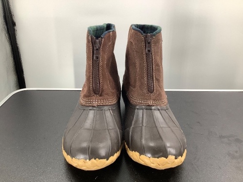 Red Head Men's Front Zip Boots, 9, Loop on back damaged, Ecommerce Return - Lot 622