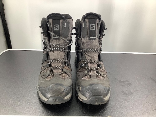 Salomon Men's Boots, 8, Dirty, Ecommerce Return - Lot 623