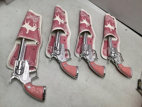 Lot of (4) Toy Guns with Holster, Ecommerce Return - Lot 706