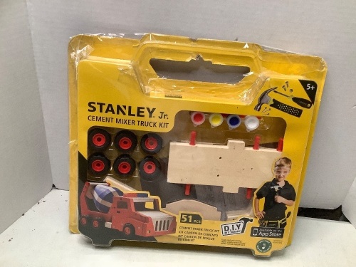 Stanley Jr. Cement Mixer Truck Kit, Ecommerce Return - Lot 732