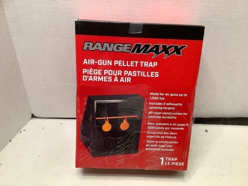 Range Max Air Gun Pellet Trap, Missing Targets, Ecommerce Return - Lot 733