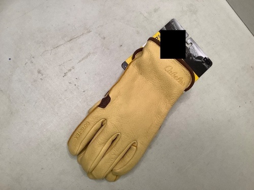 Men's Insulated Deerskin Gloves, Large, Appears New - Lot 747
