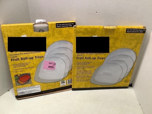 Lot of (2) Fruit Roll Up Trays, Appears New - Lot 758