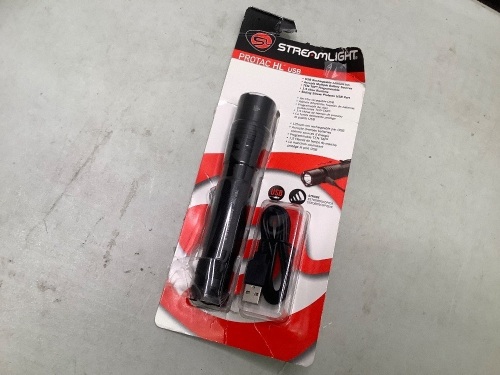 Streamlight Protrac HL USB Flashlight, Appears New/Box Damaged - Lot 770