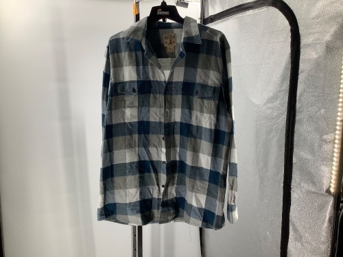 Red Head Men's Flannel, Large, Appears New - Lot 487