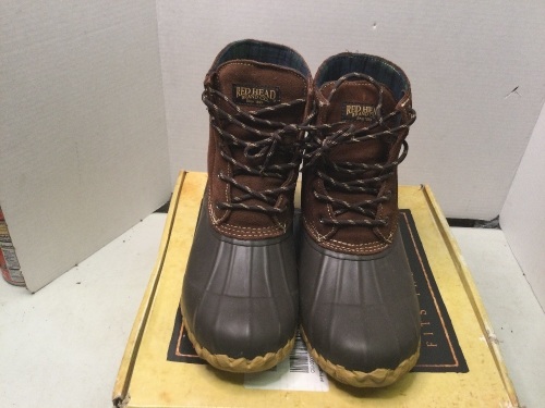 Red Head All Season Classic II 5 Eye Boots, Men's 13, Ecommerce Return - Lot 166