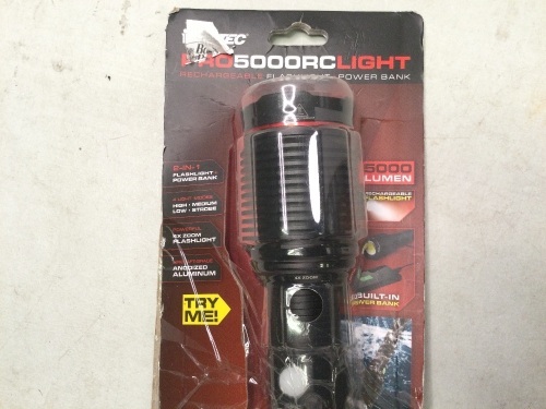 Iprotec PRO5000RC Light, Powers On, Ecommerce Return - Lot 173