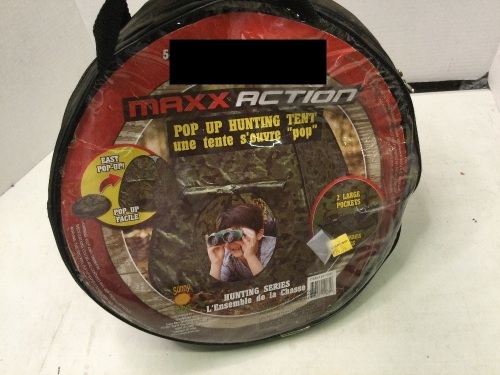 Maxx Action Pop Up Hunting Tent, Ecommerce Return - Lot 188