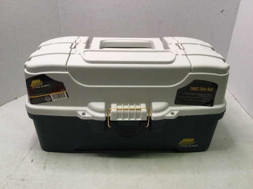 Plano Three Tray Tackle Box, Appears New - Lot 194