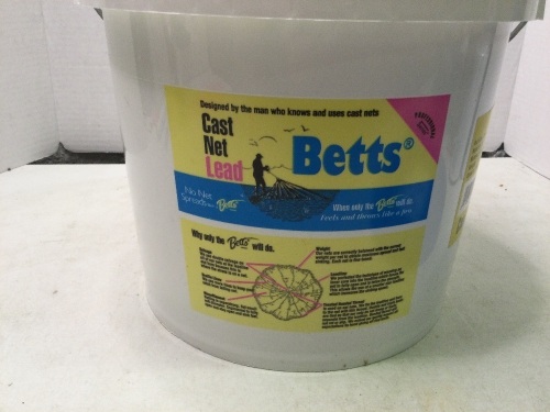 Betts Cast Net Lead, Ecommerce Return - Lot 196