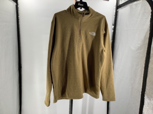 The North Face Men's Quarter Zip, XL, Appears New - Lot 331