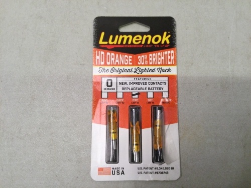 Lumenok HD Orange, The Original Lighted Mock, Appears New - Lot 24