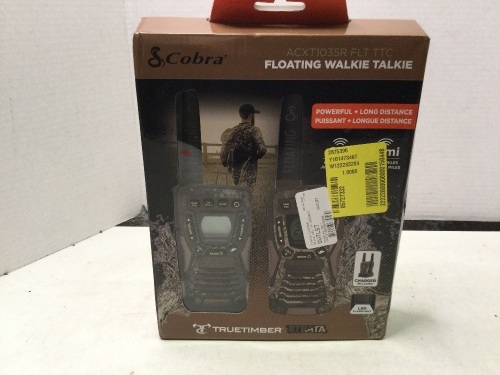Cobra Floating Walkie Talkie, Powers On, Appears New - Lot 37