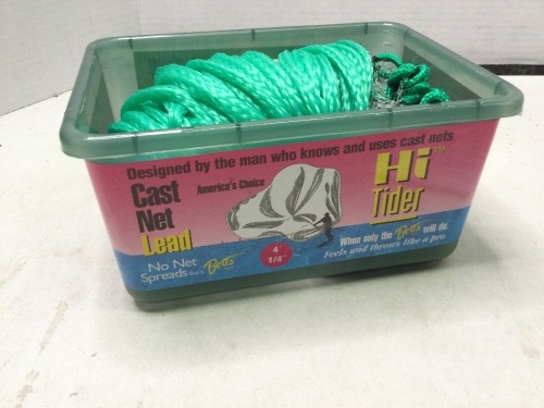 Cast Net Lead, Hi Tider, Appears New - Lot 40
