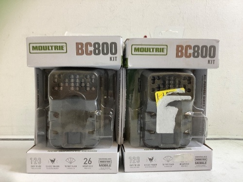 Lot of (2) Moultrie Trail Cameras, Untested, E-Commerce Return - Lot 241