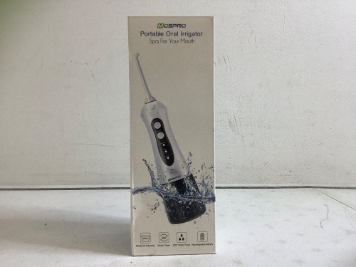 Portable Oral Irrigator, Powers Up, Appears New - Lot 243