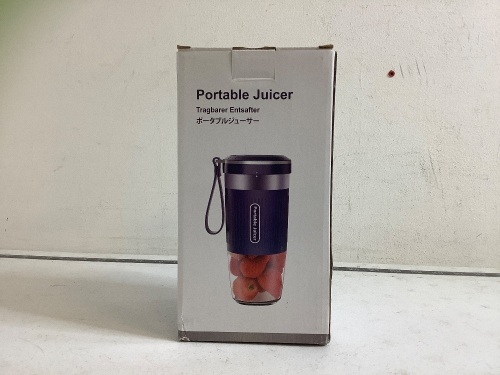 Portable Juicer, Powers Up, Appears New - Lot 246