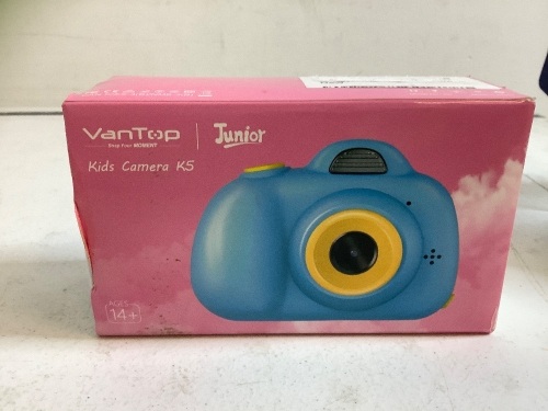 VanTop Kids Camera, Powers Up, E-Commerce Return - Lot 291