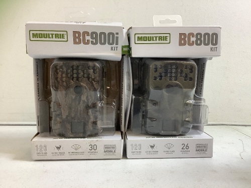 Lot of (2) Moultrie Trail Cameras, Untested, E-Commerce Return - Lot 381