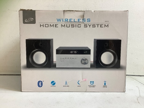 iLive Wireless Home Music System, Powers Up, E-Comm Return - Lot 402