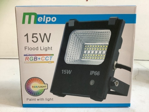 15W Flood Light, Powers Up, Appears New - Lot 643