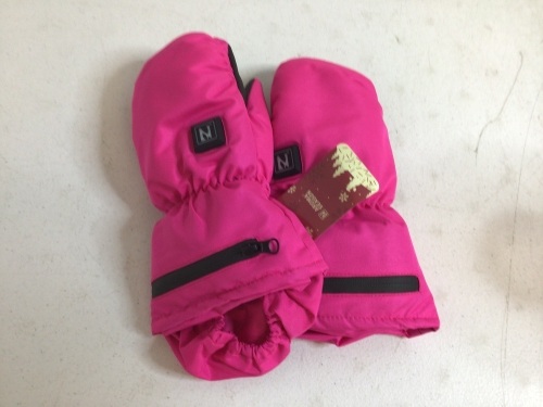 Aroma Season Electric Heated Winter Gloves for Kid, Size Large, Powers Up, Appears new - Lot 197