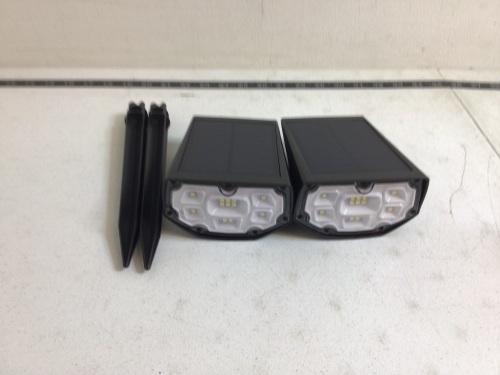 Solar Landscape Light 2Pcs, Powers Up, Appears New - Lot 199