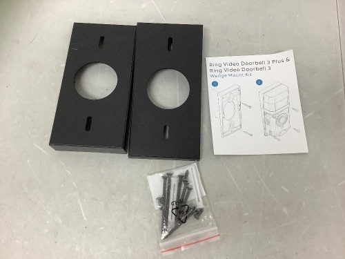 Ring Video Doorbell Wedge Mount Kit, Appears New - Lot 325