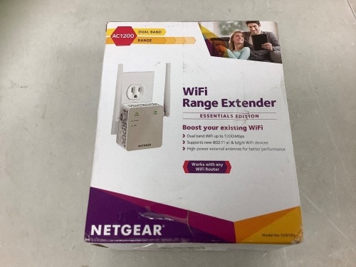 Netgear WiFi Range Extender, Appears New - Lot 367