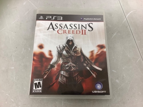 Assassin's Creed II PS3 Game, Appears New - Lot 457
