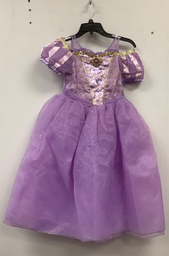 Disney Princess Tangled Dress, 7/8, Appears New - Lot 370