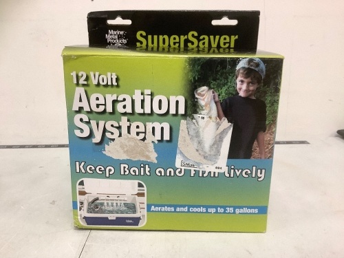 12 Volt Aeration System, Untested, E-Commerce Return - Lot 346