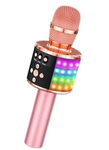 BONAOK Wireless Bluetooth Karaoke Microphone, Untested, E-Commerce Return - Lot 308