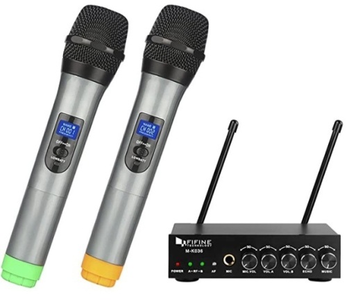 Dual Channel Wireless Karaoke System, Appears New - Lot 186