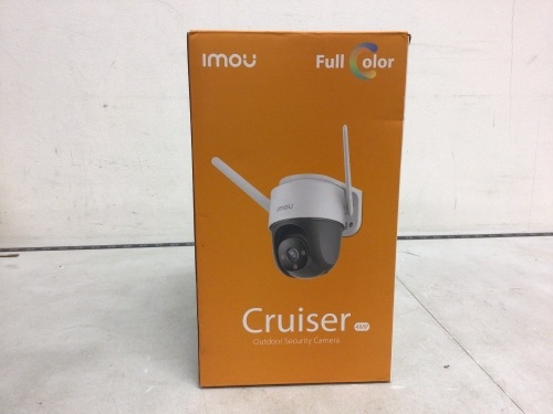 Imou Cruiser Outdoor Security Camera, Powers Up, E-Comm Return - Lot 192
