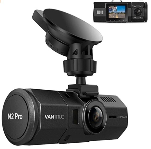 Vantrue N2 Pro Dash Cam, Untested, E-Commerce Return, Retail 199.99 - Lot 509